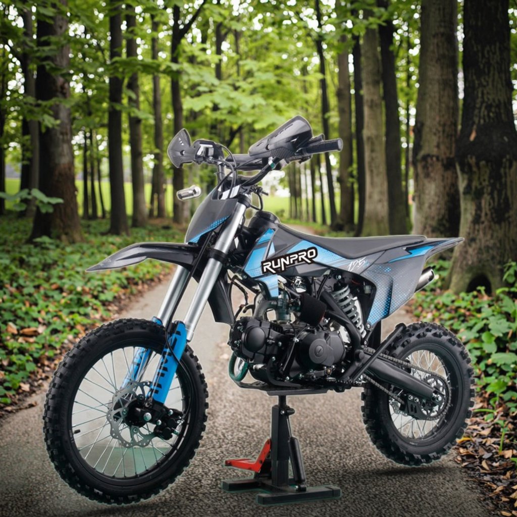 CE Certified New 125CC 150CC 190CC Adult Gasoline Off-Road 4 Stroke Sports Pitbike Dirt Bike with Manual Clutch Gas Fuel